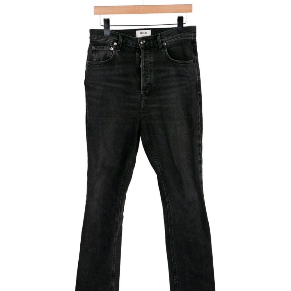 Agolde Dark Charcoal Denim